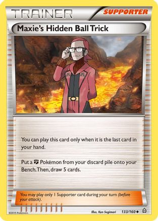 Image of Maxie's Hidden Ball Trick 133/160  XY  Primal Clash - Uncommon