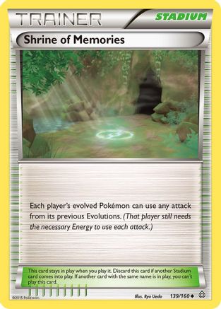 Image of Shrine of Memories 139/160  XY  Primal Clash - Uncommon