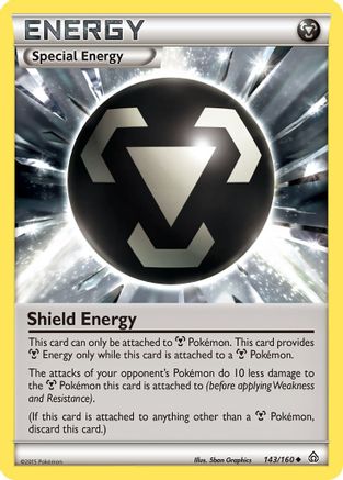 Image of Shield Energy 143/160  - Reverse Holofoil XY  Primal Clash - Uncommon