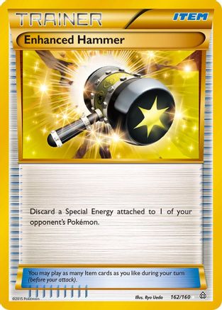 Image of Enhanced Hammer (162 Secret Rare) 162  - Holofoil XY  Primal Clash - Secret Rare