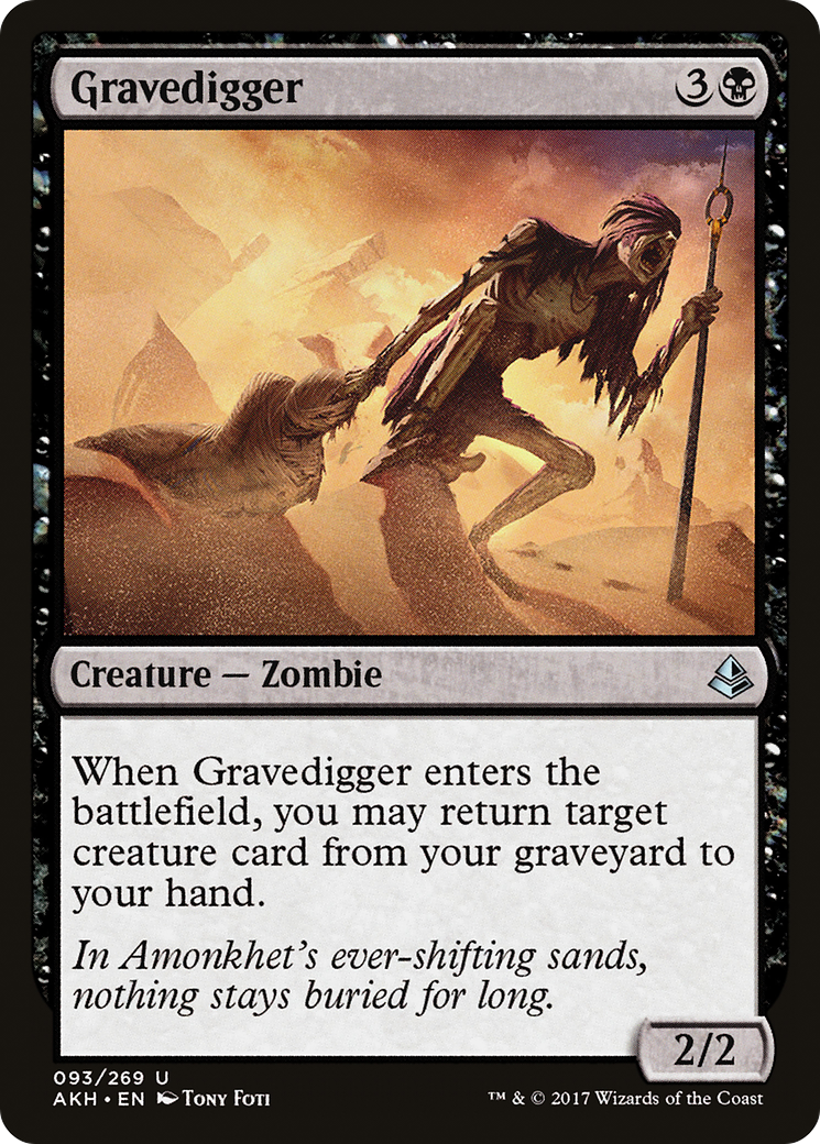 Image of Gravedigger (AKH-093) - Amonkhet