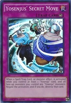 Image of Yosenjus' Secret Move (THSF-EN009) - The Secret Forces Unlimited