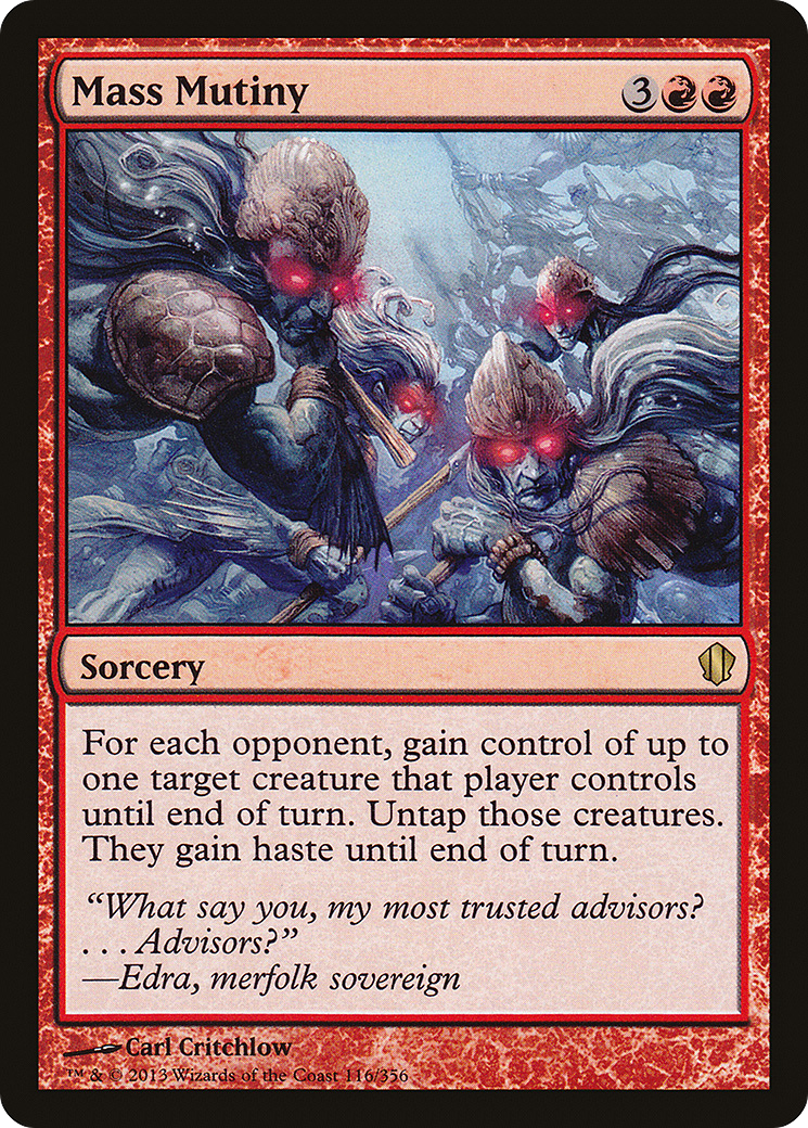 Image of Mass Mutiny (C13-116) - Commander 2013
