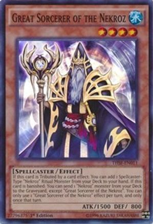 Image of Great Sorcerer of the Nekroz (THSF-EN011) - The Secret Forces 1st Edition