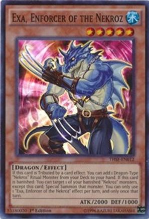 Image of Exa, Enforcer of the Nekroz (THSF-EN012) - The Secret Forces Unlimited