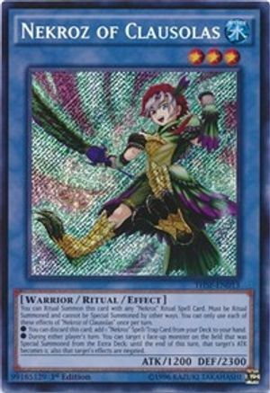 Image of Nekroz of Clausolas (THSF-EN013) - The Secret Forces Unlimited