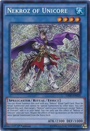Image of Nekroz of Unicore (THSF-EN016) - The Secret Forces Unlimited