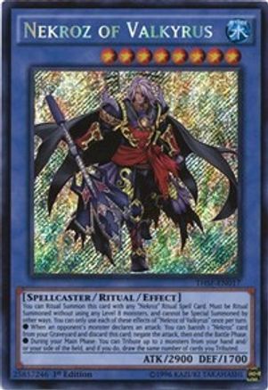 Image of Nekroz of Valkyrus (THSF-EN017) - The Secret Forces 1st Edition