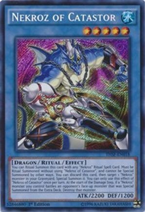 Image of Nekroz of Catastor (THSF-EN018) - The Secret Forces 1st Edition