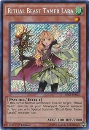 Image of Ritual Beast Tamer Lara (THSF-EN022) - The Secret Forces Unlimited