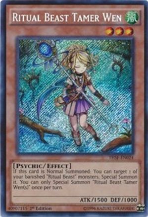 Image of Ritual Beast Tamer Wen (THSF-EN024) - The Secret Forces 1st Edition