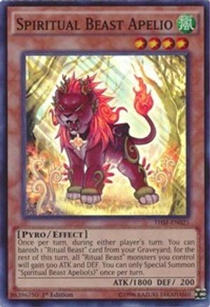 Image of Spiritual Beast Apelio (THSF-EN025) - The Secret Forces 1st Edition