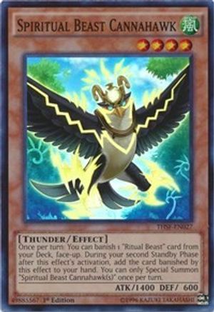 Image of Spiritual Beast Cannahawk (THSF-EN027) - The Secret Forces 1st Edition