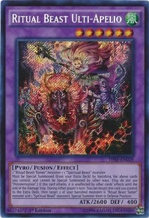 Image of Ritual Beast Ulti-Apelio (THSF-EN028) - The Secret Forces 1st Edition