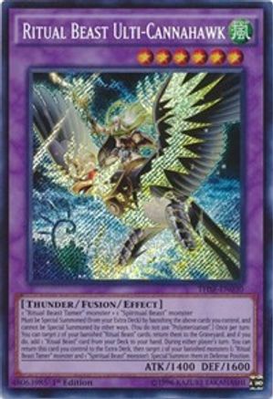 Image of Ritual Beast Ulti-Cannahawk (THSF-EN030) - The Secret Forces 1st Edition