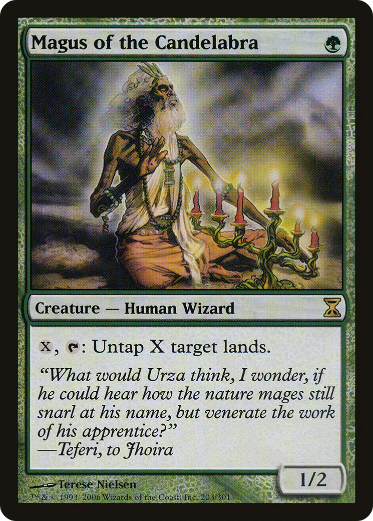 Image of Magus of the Candelabra (TSP-203) - Time Spiral