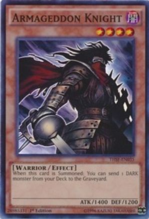 Image of Armageddon Knight (THSF-EN035) - The Secret Forces 1st Edition