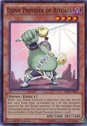 Image of Djinn Presider of Rituals (THSF-EN037) - The Secret Forces 1st Edition