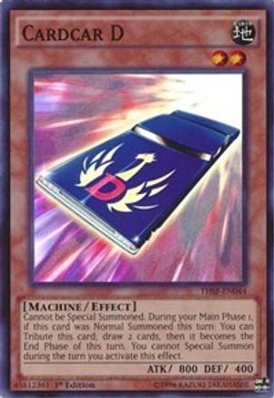 Image of Cardcar D (THSF-EN044) - The Secret Forces Unlimited