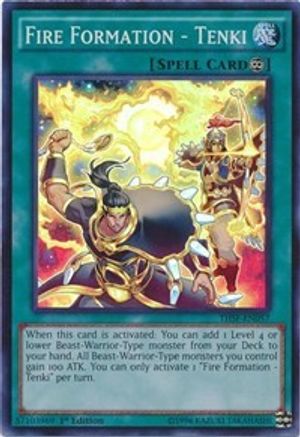 Image of Fire Formation - Tenki (THSF-EN057) - The Secret Forces 1st Edition