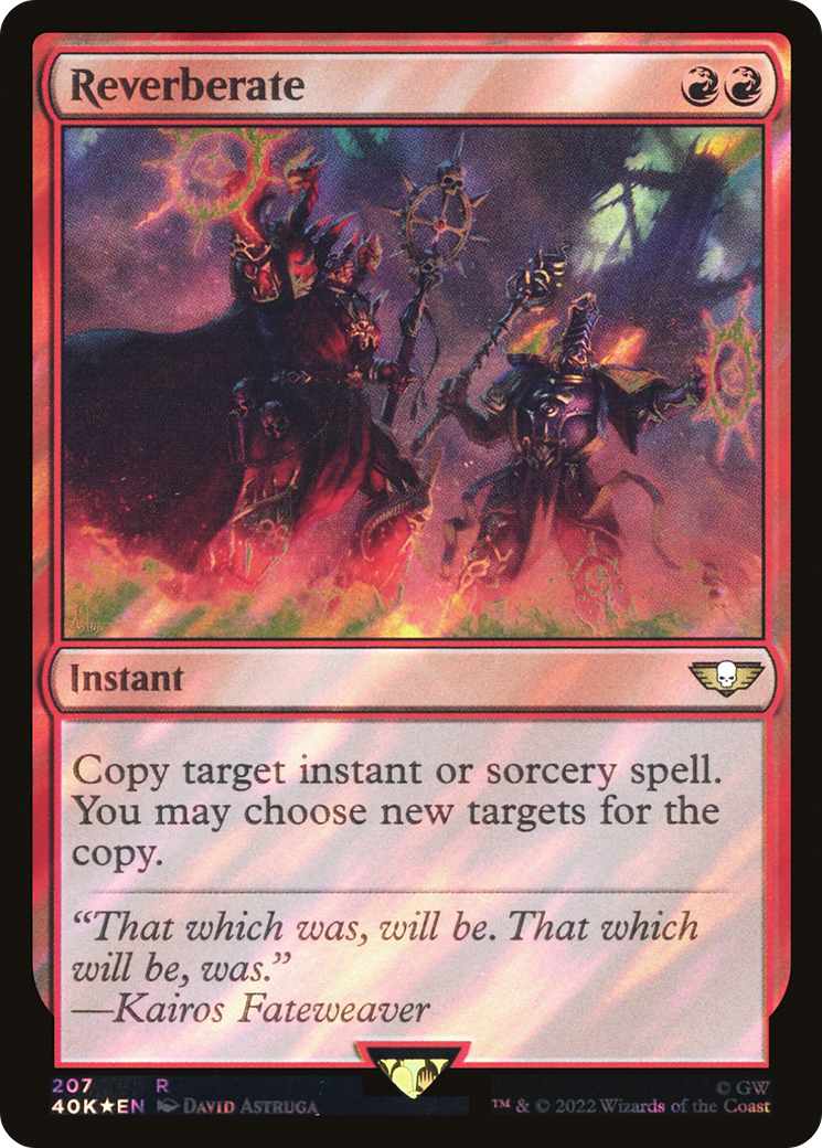 Image of Reverberate (Surge Foil) (40K-207) - Warhammer 40,000 Commander Foil