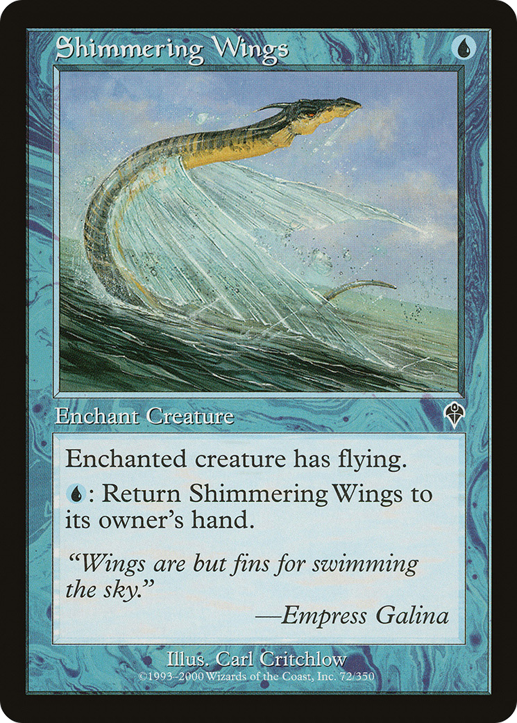 Image of Shimmering Wings (INV-072) - Invasion Foil