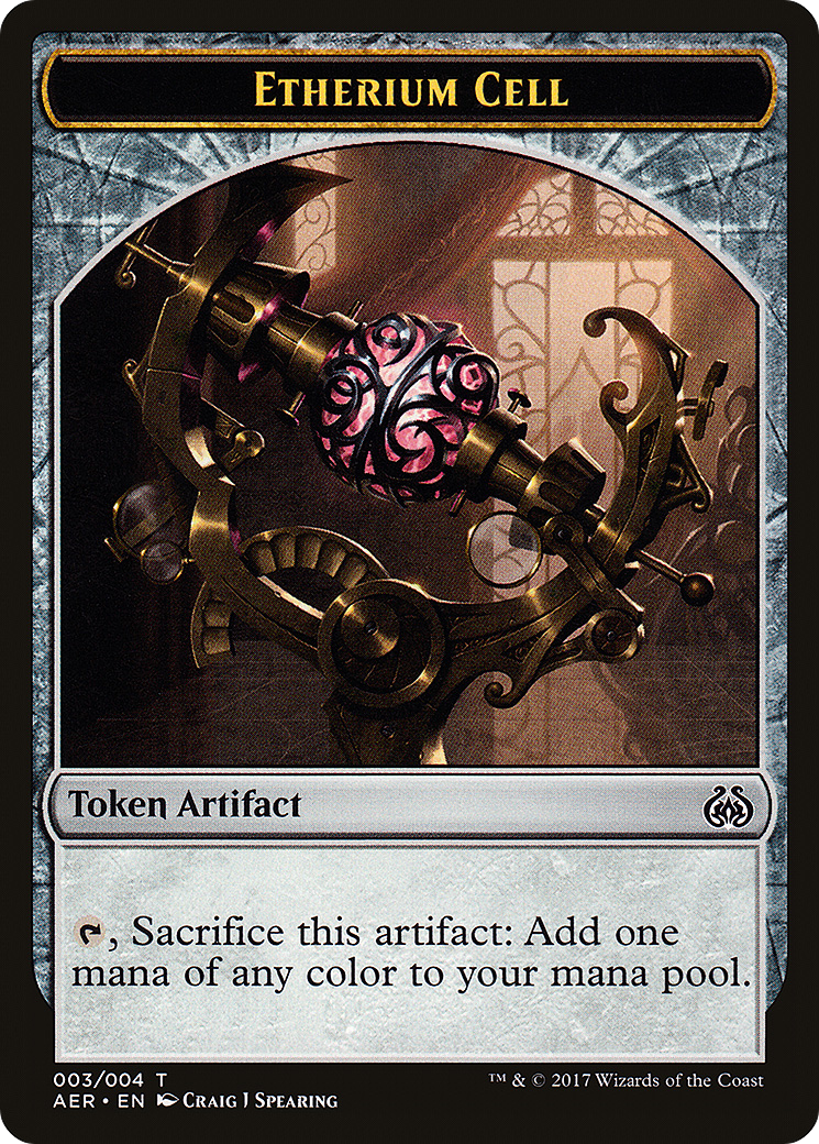 Image of Etherium Cell Token (AER-003) - Aether Revolt Tokens
