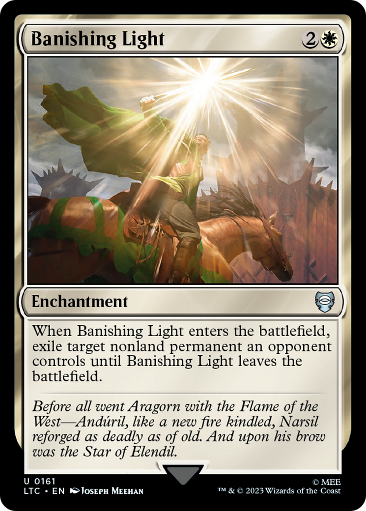 Image of Banishing Light (LTC-161) - Tales of Middle-earth Commander