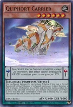 Image of Qliphort Carrier (SE) (NECH-ENS03) - The New Challengers Limited