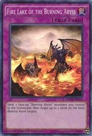 Image of Fire Lake of the Burning Abyss (SE) (NECH-ENS12) - The New Challengers Limited