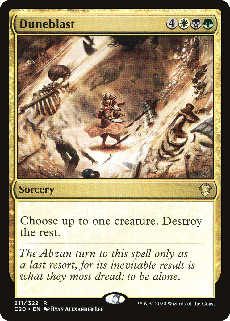 Image of Duneblast (C20-211) - Commander 2020