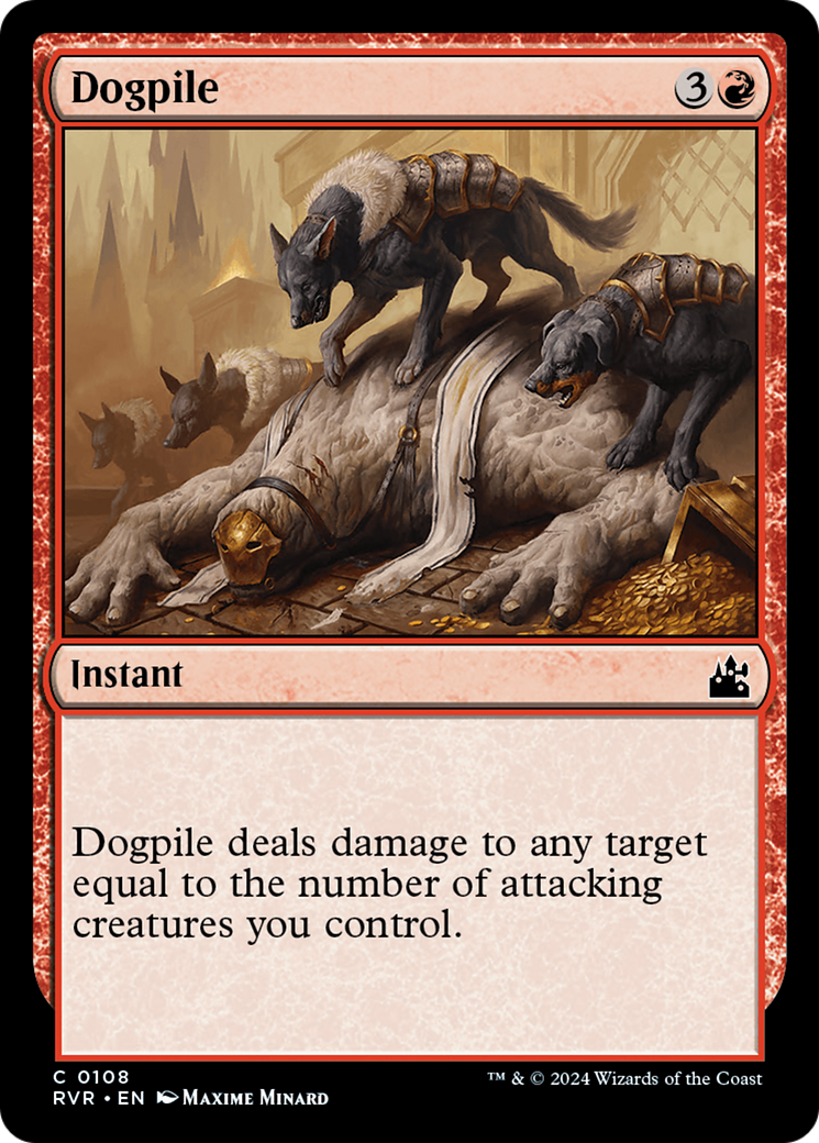 Image of Dogpile (RVR-108) - Ravnica Remastered Foil