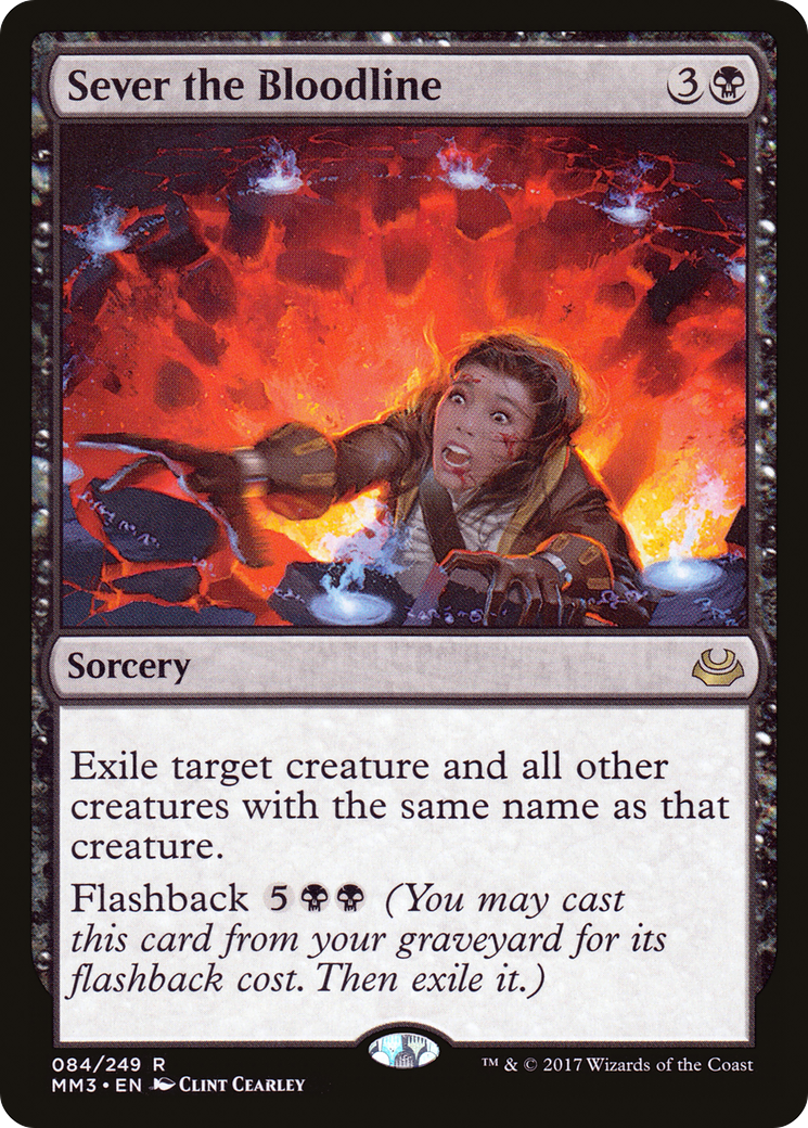 Image of Sever the Bloodline (MM3-084) - Modern Masters 2017 Foil
