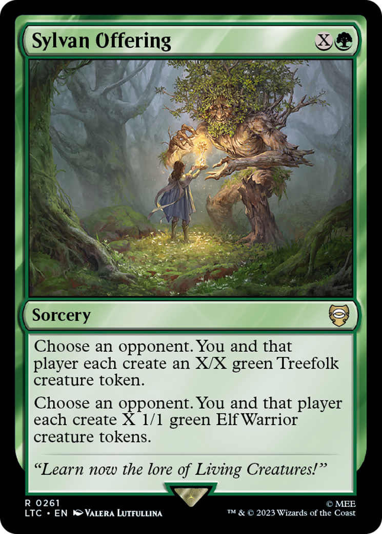 Image of Sylvan Offering (LTC-261) - Tales of Middle-earth Commander