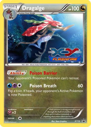 Image of Dragalge XY10  - Holofoil XY Promos - Promo