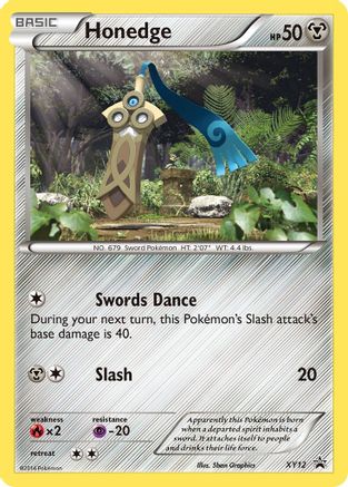 Image of Honedge XY12  - Holofoil XY Promos - Promo