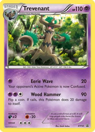 Image of Trevenant XY14  - Holofoil XY Promos - Promo