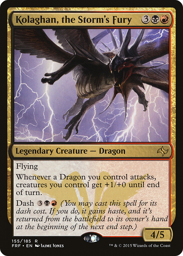 Image of Kolaghan, the Storm's Fury (FRF-155) - Fate Reforged