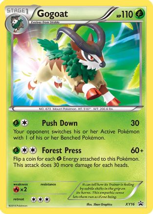 Image of Gogoat XY16  - Holofoil XY Promos - Promo