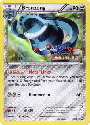 Image of Bronzong XY21  - Holofoil XY Promos - Promo