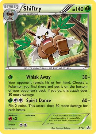 Image of Shiftry XY23  - Holofoil XY Promos - Promo