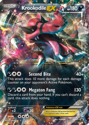 Image of Krookodile EX XY25  - Holofoil XY Promos - Promo