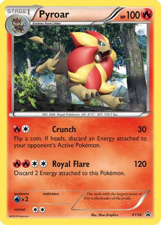 Image of Pyroar XY26  - Holofoil XY Promos - Promo