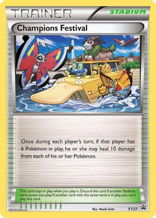 Image of Champions Festival (2014) XY27  - Holofoil XY Promos - Promo
