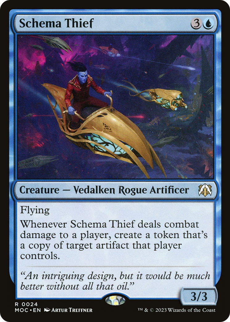 Image of Schema Thief (MOC-024) - March of the Machine Commander