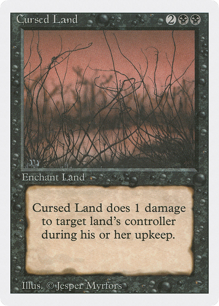 Image of Cursed Land (3ED-) - Revised Edition
