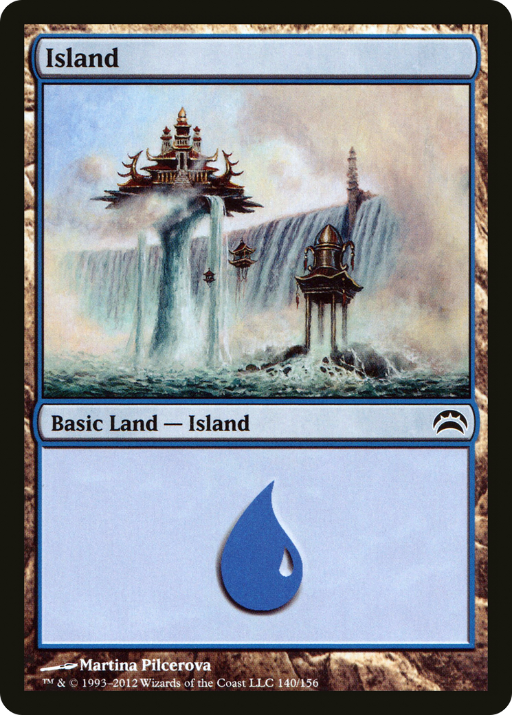 Image of Island (140) (PC2-140) - Planechase 2012