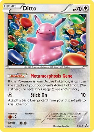 Image of Ditto XY40  - Holofoil XY Promos - Promo