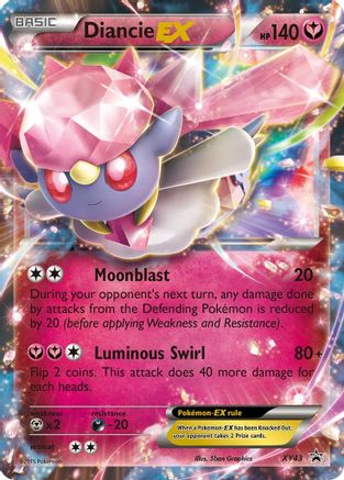 Image of Diancie EX XY43  - Holofoil XY Promos - Promo
