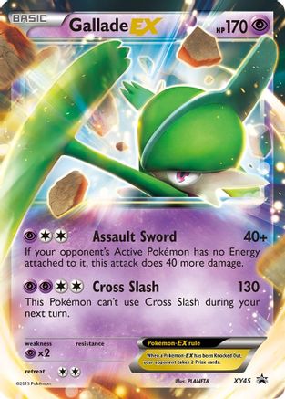 Image of Gallade EX XY45  - Holofoil XY Promos - Promo
